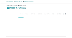 Desktop Screenshot of hensleyfontana.com